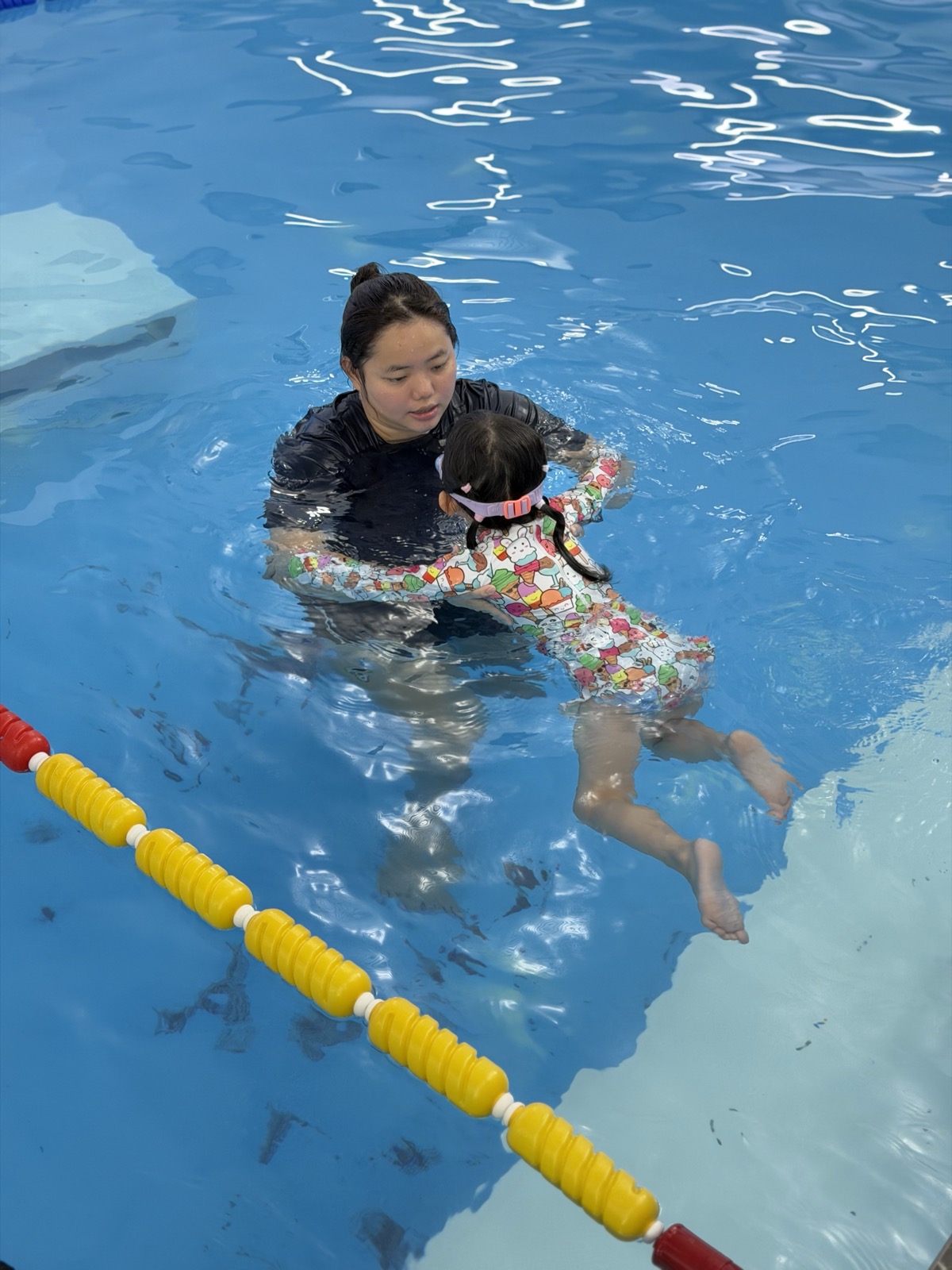 Adult swimming class at Skywhale Puchong Jaya